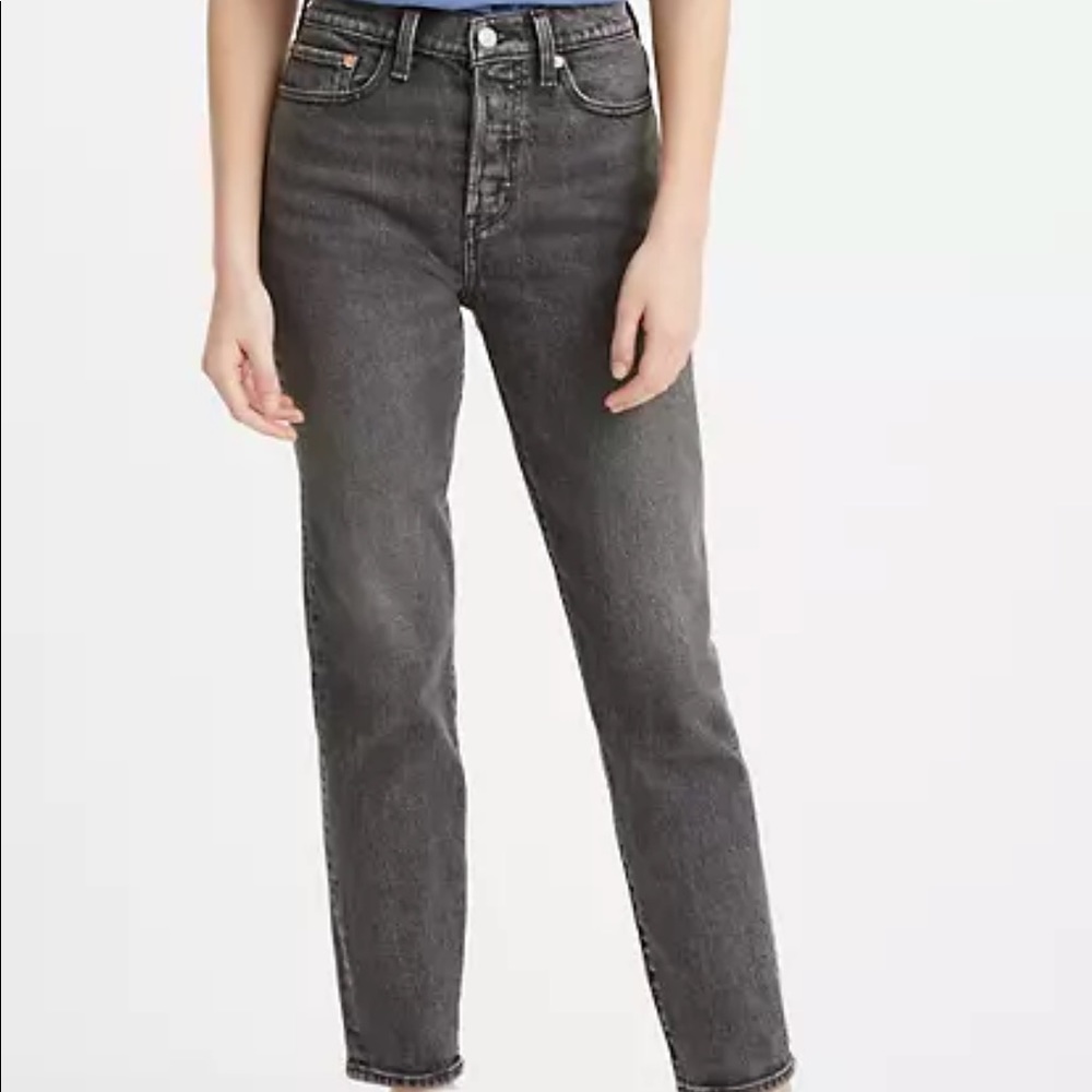 Levi wedgie fit straight denim